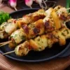 Grilled Chicken Satay Plate