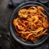 Spicy Garlic Shrimp Noodles